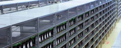 Mining farms provide optimized environments for mining
