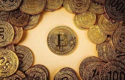 Bitcoin mining farm with rows of ASIC miners